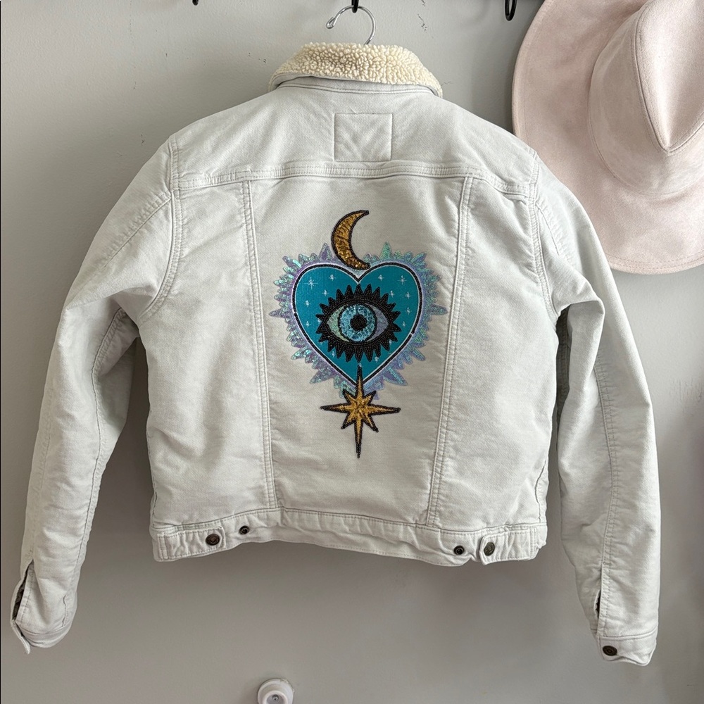 🩵Levi's Sherpa-Lined Jacket